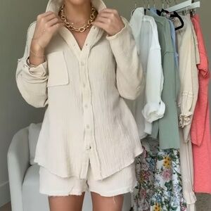 $50 - LINEN SET - SIZE LARGE